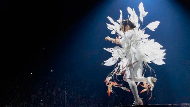 Björk at Accor Arena in Paris