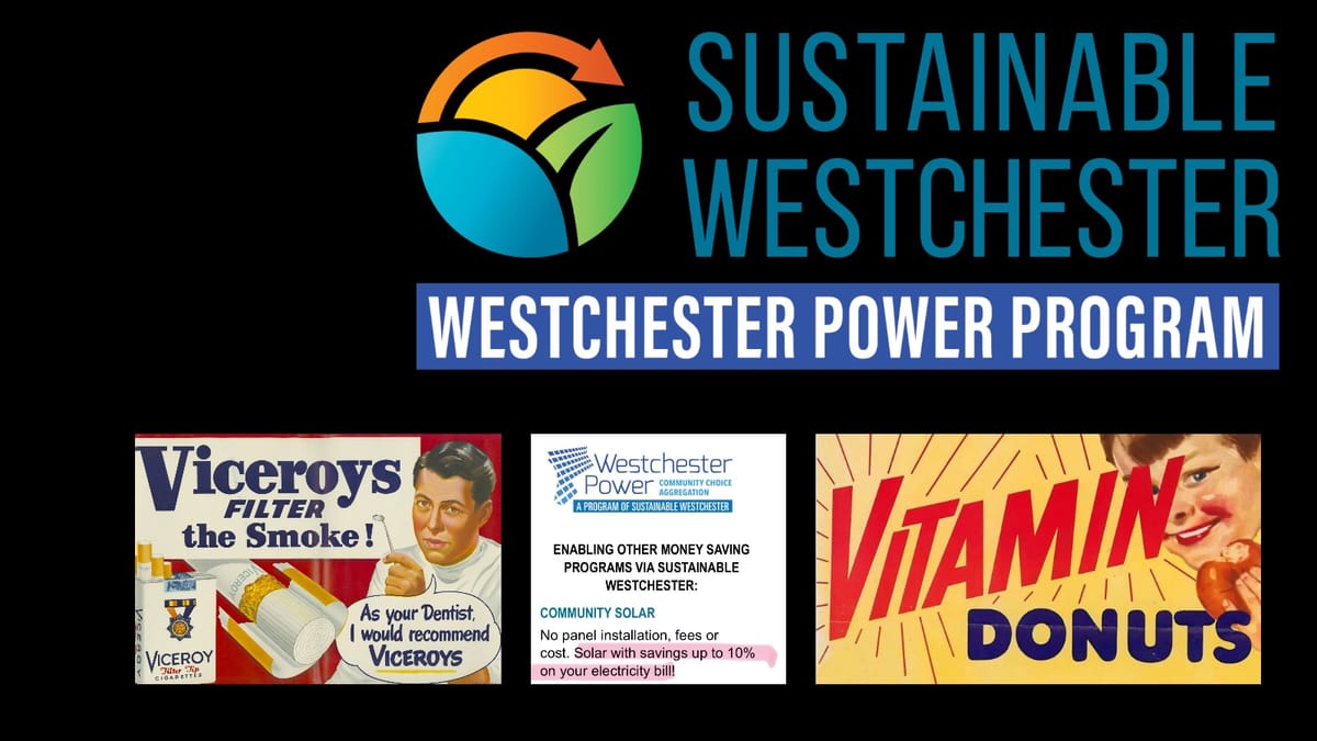 Three Reasons Why Sustainable Westchester Should be Indicted for Criminal Fraud