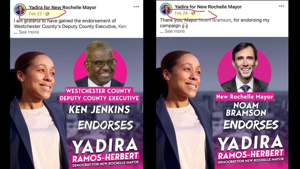 Deputy Westchester County Executive Defends (Badly) New Rochelle Mayoral Candidate