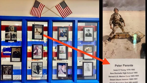 New Rochelle Board of Education Honors Racist Xenophobe on Wall of Heroes